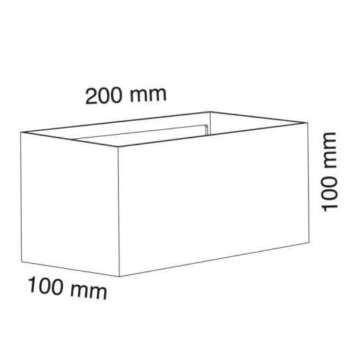 Aplique Cube Plus Óxido
