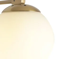 Aplique de pared Bola Latón 1XE27 15CMØ