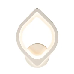Aplique de pared Hoja Blanca LED 8w 4000K
