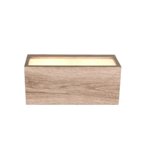 Aplique de pared Mayenne Imitación Madera 2XE14