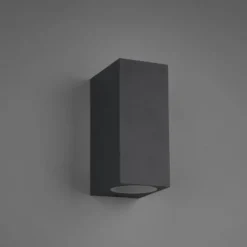 Aplique de pared Roya Antracita 1XGU10 IP44