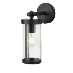 Aplique de pared Tabuk Negro 1XE27 IP44