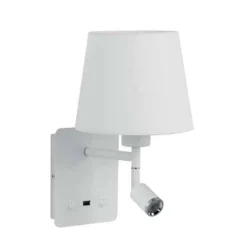 Aplique Mailand usb blanco