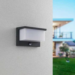 Aplique Nestos Antracita con sensor