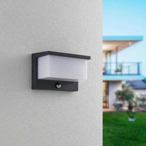Aplique Nestos Antracita con sensor