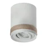 Cilindro GU10 blanco ratán