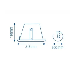 Downlight Sol 30W 3000K Blanco