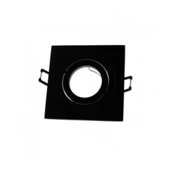 Empotrable Helium cuadrado negro