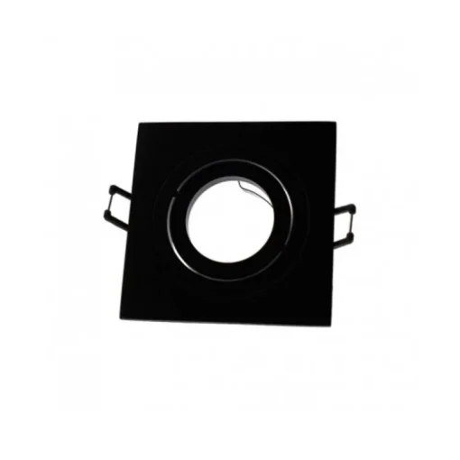 Empotrable Helium cuadrado negro