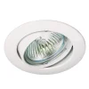 Empotrable ZAMAK basculante blanco