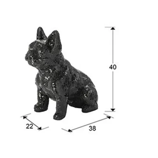 Figura Bulldog Cody Negro