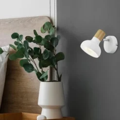 Foco de superficie Latika Blanco 1L 1XE27