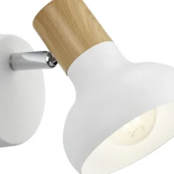 Foco de superficie Latika Blanco 1L 1XE27