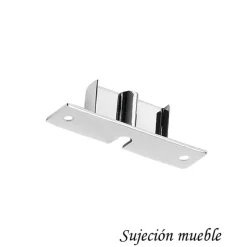 Kit aplique Tiwall 60cm cromo