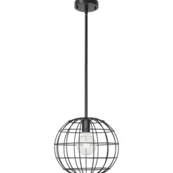 Lampara colgante Waka negro