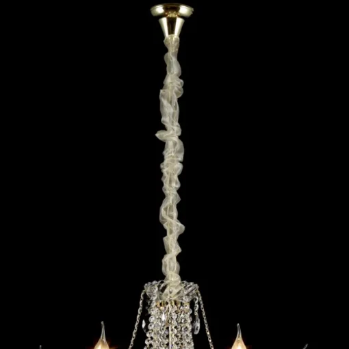 Lámpara colgante Imperial 6L Oro