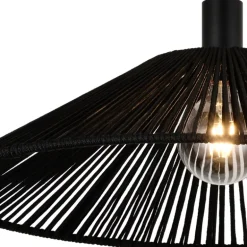 Lámpara colgante Muxia Negro