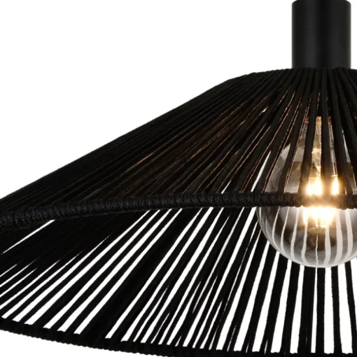 Lámpara colgante Muxia Negro
