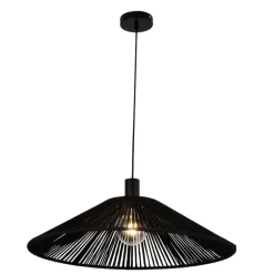 Lámpara colgante Muxia Negro