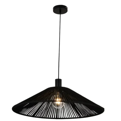 Lámpara colgante Muxia Negro