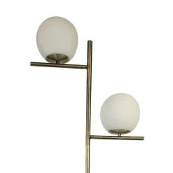 Lámpara de pie Vencejo Cuero 2XE27 160CM H