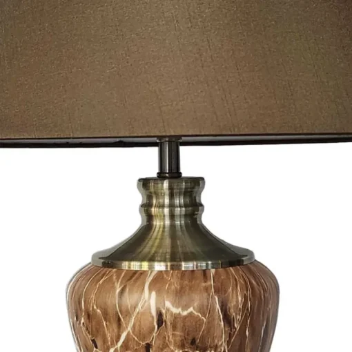 Lámpara de Sobremesa Ron 1XE27 40CM Ø