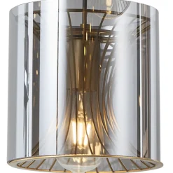 Lámpara de techo colgante Bruno 3 luces 3XE27 acabado negro estilo moderno 30cm Ø