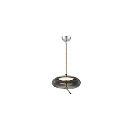 Lámpara de techo Led 12w Fume 35 cm Dm