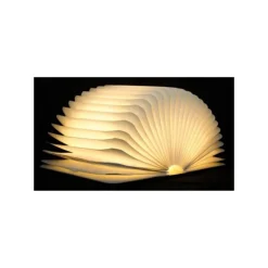 Lámpara libro pequeño, libro con iluminación al abrir