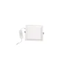 Panel empotrable led cuadrado 16W, luz blanca