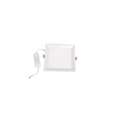 Panel empotrable led cuadrado 16W, luz blanca