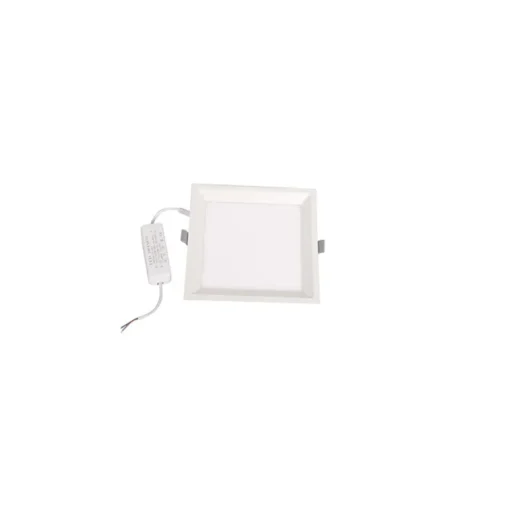 Panel empotrable led cuadrado 16W, luz blanca