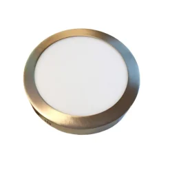 Panel Led superficie redondo cuero