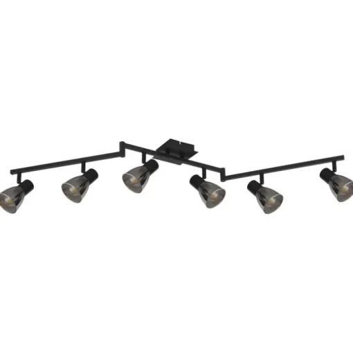 Regleta Claude 6L Negro