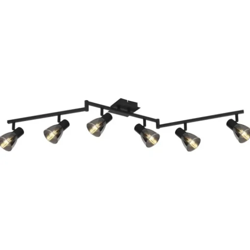 Regleta Claude 6L Negro