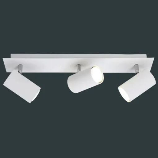 Regleta de focos superficie Marley 3L Blanco Orientable 3XGU10
