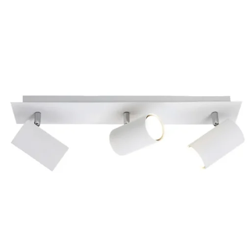 Regleta de focos superficie Marley 3L Blanco Orientable 3XGU10
