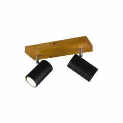 Regleta 2L Marley madera/ negro