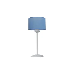 Sobremesa pie blanco pantalla azul