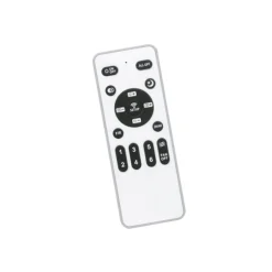 Ventilador de techo Byan blanco LED 18w 3CCT acabado blanco estilo moderno motor DC 92cm Ø