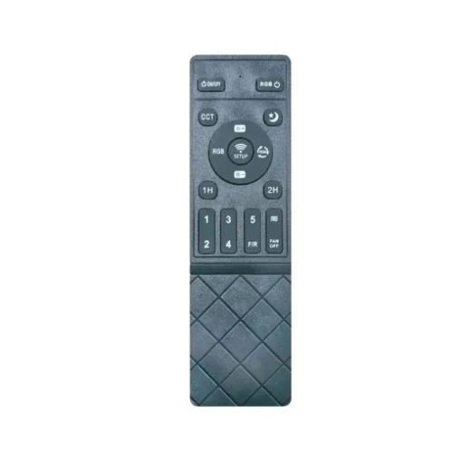 Ventilador de techo Moli LED 32w 3CCT acabado blanco estilo moderno plafón ventilador motor DC 50cm Ø