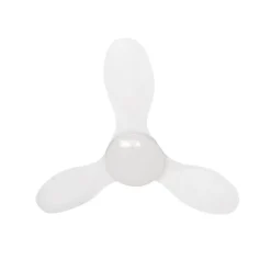 Ventilador de techo Stel Mini blanco LED 20w 3CCT acabado blanco estilo moderno motor DC 92cm Ø