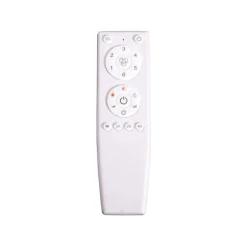 Ventilador de techo Vera blanco LED 35W 3CCT acabado blanco estilo moderno aspas plegables motor DC 106cm Ø