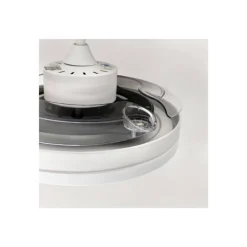 Ventilador de techo Yet LED 36w 3CCT acabado blanco estilo moderno aspas plegables motor DC 106cm Ø